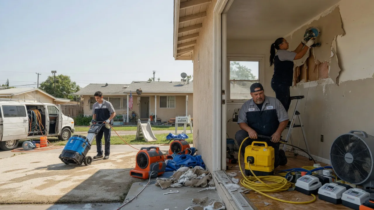 Water Damage Restoration in Colmesneil, TX near me